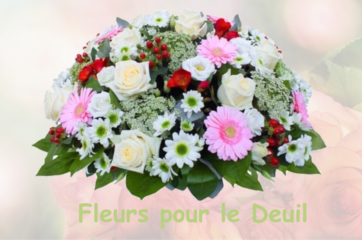 fleurs deuil SEYRE